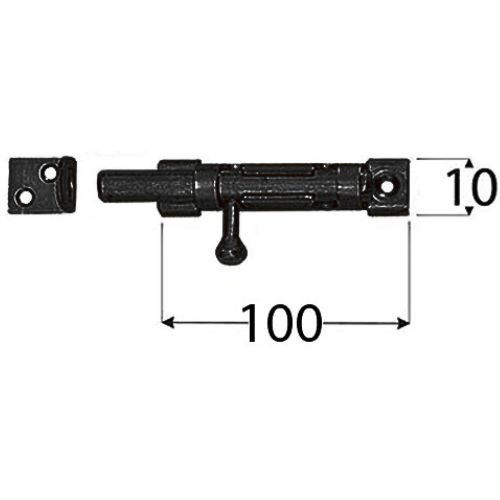 ZASUN CRNI DMX 100X10MM-85732