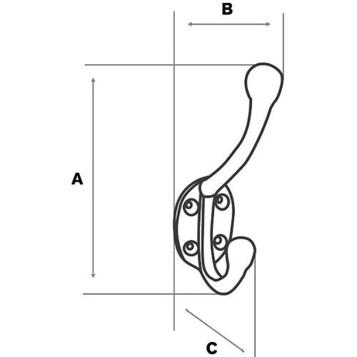 VJEŠALICA KOVANA BDH-006 VELIKA
