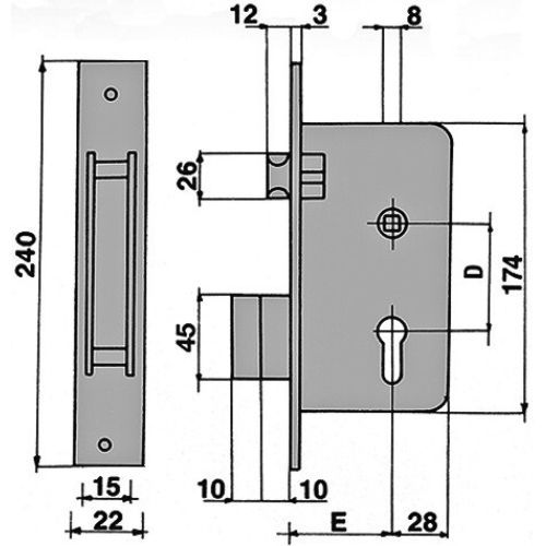 BRAVA ICSA ART.110 85/115 CILINDAR