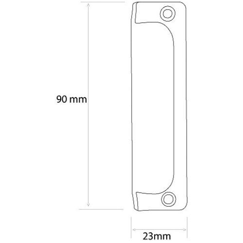 RUČKA ZA BALKONSKA VRATA F4