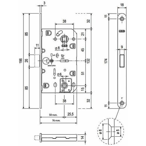 BRAVA AGB MAGNETNA 2XT WC NI