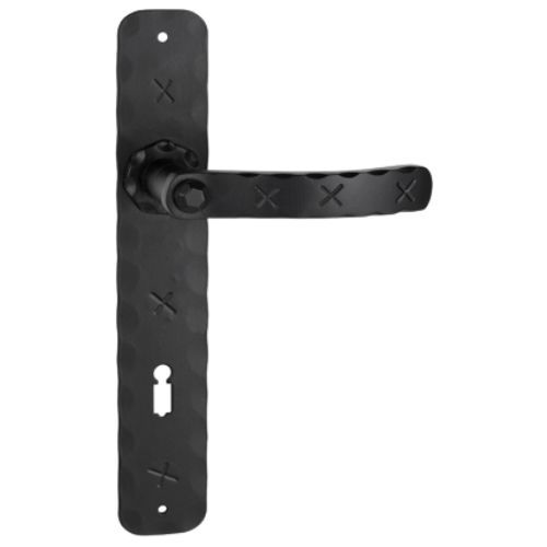 KVAKA KOVANA AVALON ŠTIT KLJUČ CRNA