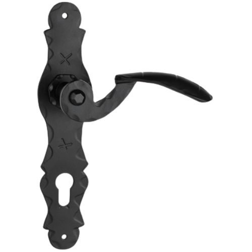 KVAKA KOVANA UNA ŠTIT CILINDAR CRNA