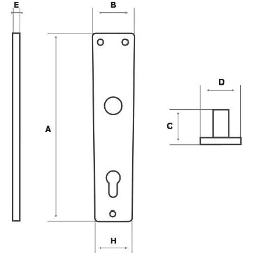 KVAKA BRIALMA-FLORIDA KUGLA ŠTIT CILINDAR F2