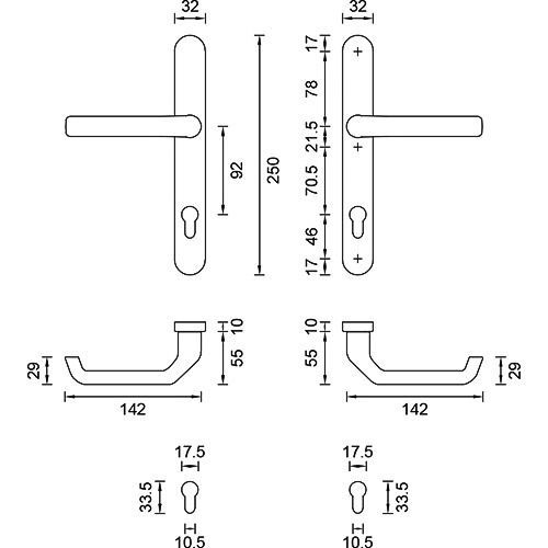 KVAKA PRO 92/32 ANTRACIT