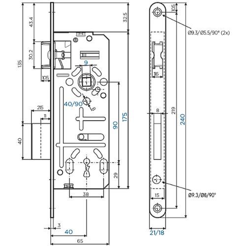 BRAVA 6.5 KLJUČ TITAN