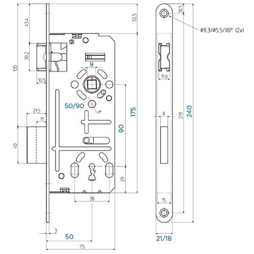 BRAVA 8 KLJUČ TITAN
