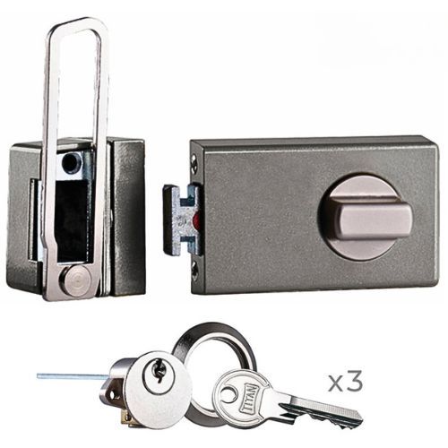 BRAVA DODATNA S OSIGURAČEM SREBRNA TITAN