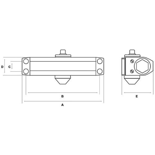 ZATVARAČ HIDRAULIČNI JNF ML21.600 DO 80KG