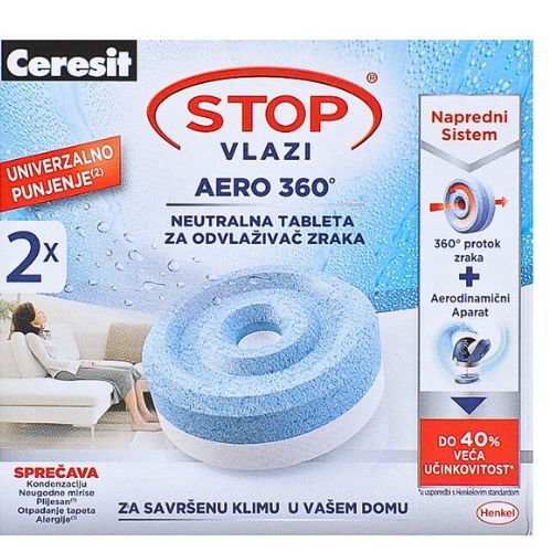 ODVLAŽIVAČ ZRAKA HENKEL 2X450G TABLETE