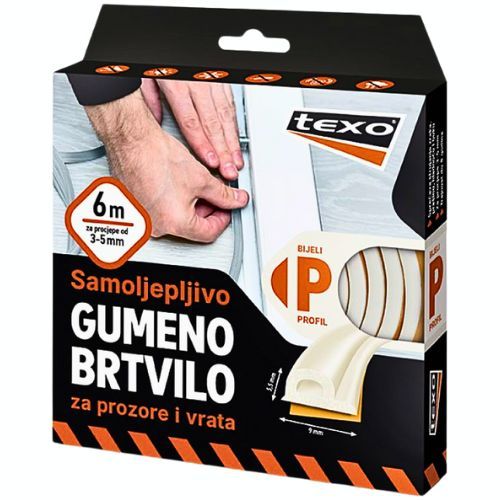 BRTVA GUMENA P PROFIL 6M SMEĐA