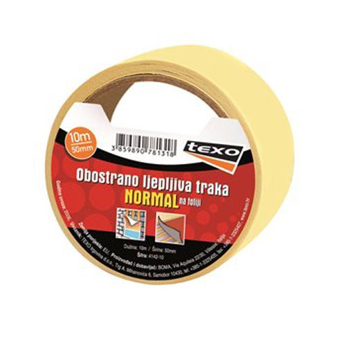 TRAKA OBOSTRANO LJEPLJIVA NA FOLIJI 50MMX10M