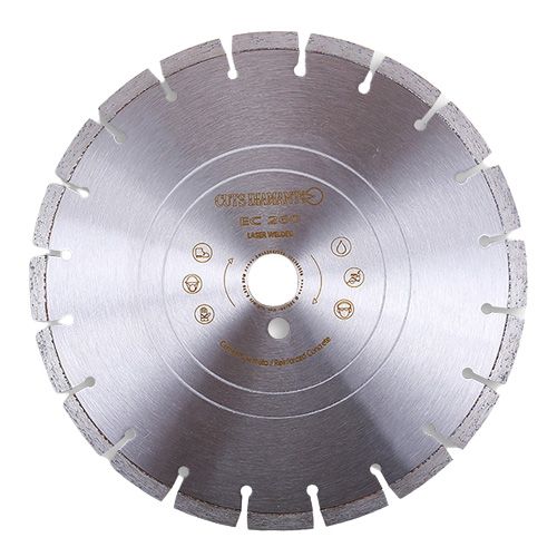 PLOČA DIJAMANTNA ARMIRANI BETON 400X25,4 MM