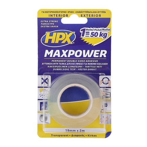 TRAKA MAX POWER TRANSPARENT 19MMX2M