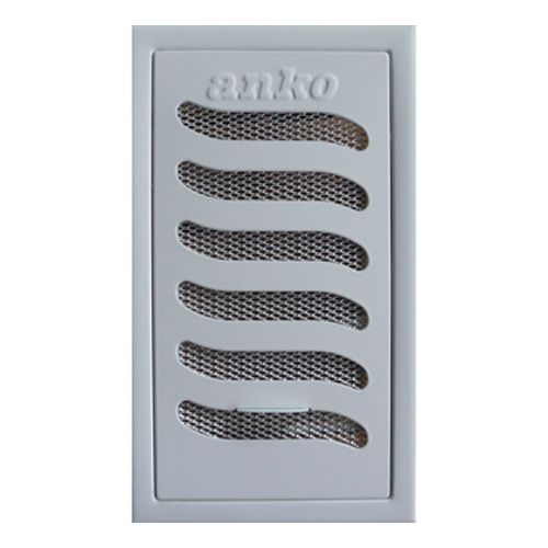 REŠETKA KLIZNA VENTILACIJSKA 125X215MM BIJELA