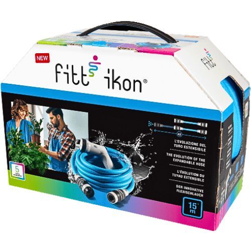 CIJEV RASTEZLJIVA PLAVA FITT IKON SA PRIKLJUČKOM 15M