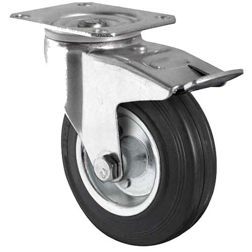 KOTAČ GUMENI 200 OKRETNI S KOČNICOM COM