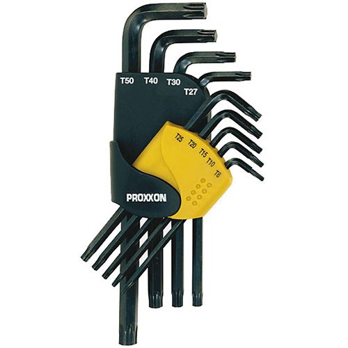 PROXXON KLJUČEVI TORX T8-T50 SET 9 DIJELA