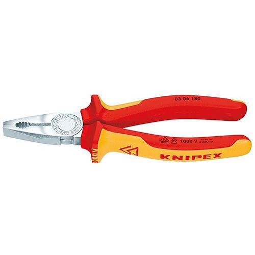 KNIPEX KLIJEŠTA KOMBINIRANA 180MM 1000V