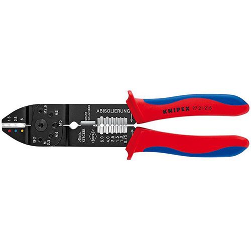 KNIPEX KLIJEŠTA ZA KABEL STOPICE IZOLIRANE 0,75-6MM2
