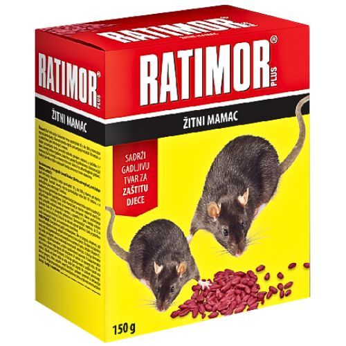 RATIMOR PLUS PELETE 150G