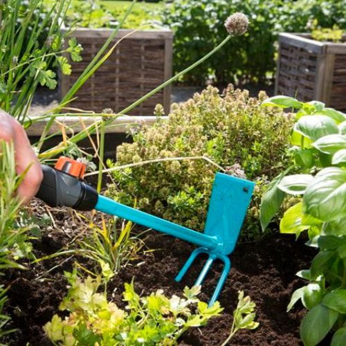 GARDENA MOTIKA MALA RUČNA RAVAN LIST