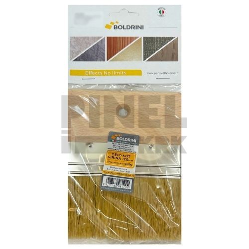 BOLDRINI ČETKA DEKOR TVRDA 120X10MM