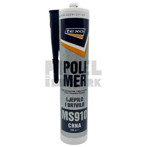 LJEPILO I BRTVILO POLIMER MS910 CRNO 290ML