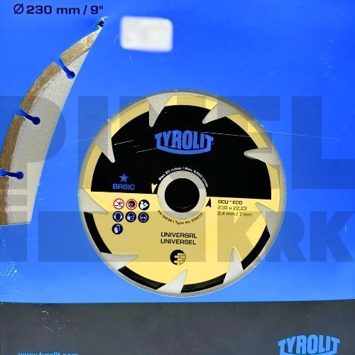 PLOČA DIJAMANTNA TYR. DCU EL 230X2,4X22,23