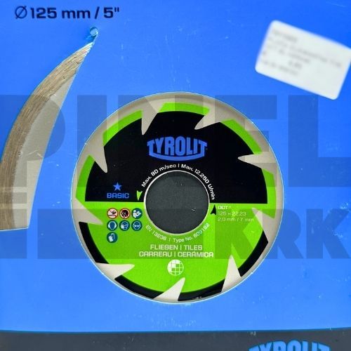 PLOČA DIJAMANTNA TYR. DCT EL KERAMIKA 125X2X22,3