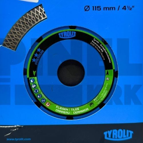 PLOČA DIJAMANTNA TYR. KERAM. PLOČ. 115X1,2X22,23