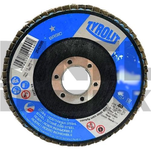 DISK LAM. TYR. INOX I ČELIK 115X22,23 G40