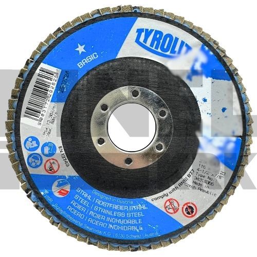 DISK LAM. TYR. INOX I ČELIK 115X22,23 G60