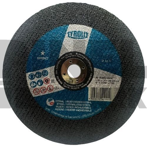 REZNA PLOČA TYR. INOX I ČELIK 230X1,9X22,23