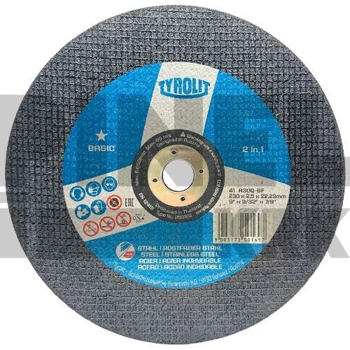 REZNA PLOČA TYR. INOX I ČELIK 230X2,5X22,23