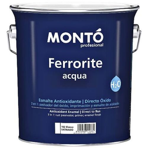 MONTO FERRORITE ACQUA SATINADO NEGRO 750ML