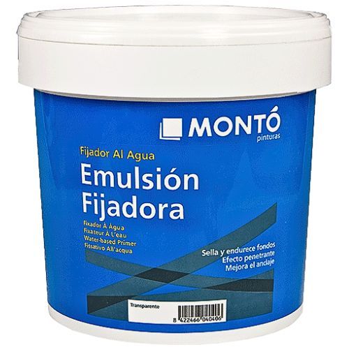 MONTO EMULSION FIJADORA BLANCA 12L