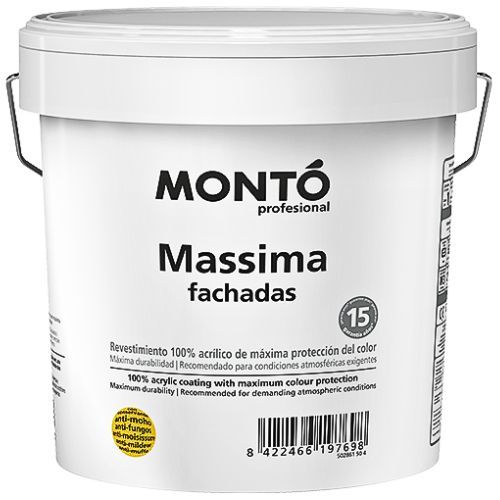 MONTO MASSIMA FACHADAS LISO BLANCO DE 12L