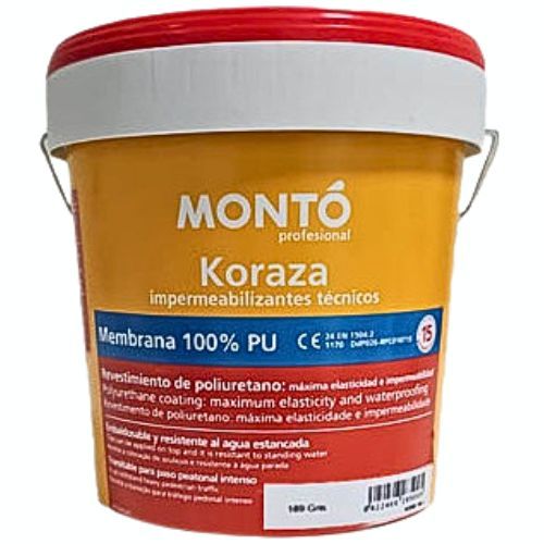 MONTO KORAZA MEMBRANA 100 PU BLANCO 4L