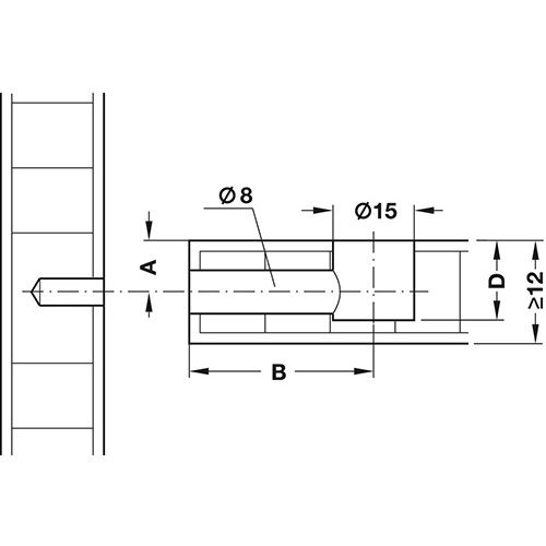 KUĆIŠTE MINIFIX 15/18 CINČANO