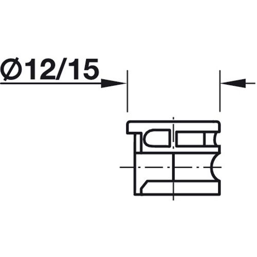 KUĆIŠTE MINIFIX 15/18 CINČANO