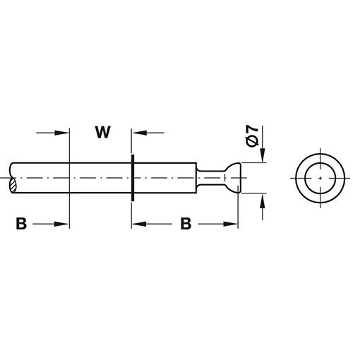 VIJAK DVOSTRUKI SVORNJAK MINIFIX 15/19