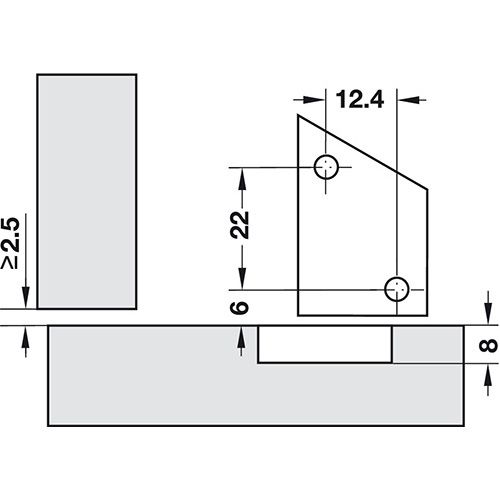 SPOJNICA KRIVA DUOMATIC PUSH 48/6