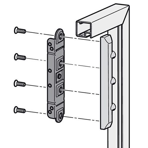 PODIZAČ PRIHVATNIK ALU OKVIRA