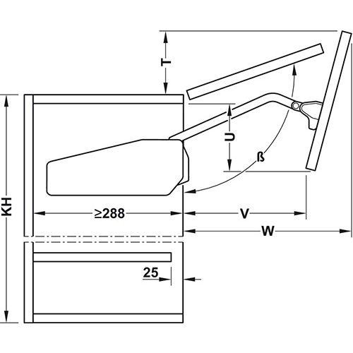 AMORTIZER 770-840/8,0-15,5 BIJELI