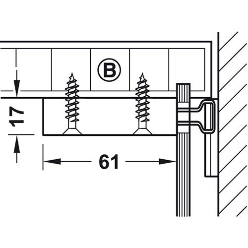 NOSAČ GORNJEG ELEMENTA 150KG