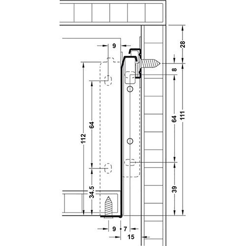 VODILICA MATRIX BOX SINGLE A25 118/400MM