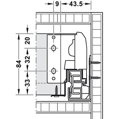 VODILICA MATRIX BOX S35 16/84/350MM