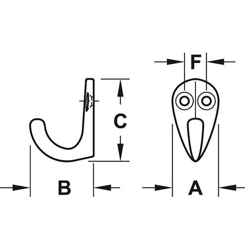 VJEŠALICA JEDNOSTRUKA 40MM