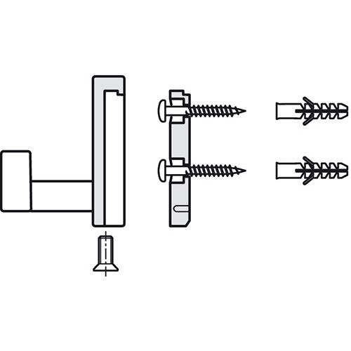 KUKICA GARDEROBNA 50X41X50MM